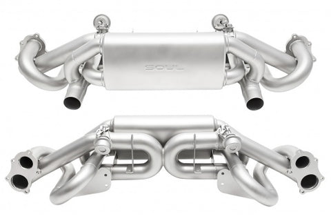 Soul Performance Porsche 718 GT4, Spyder, GTS 4.0 Exhaust System