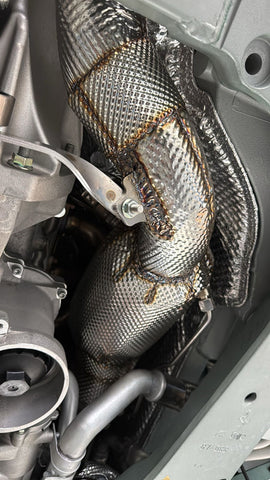 Capristo Ferrari 12Cilindri sport cat downpipes